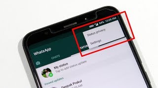 How to Share WhatsApp Status only with specific people [upl. by Ximena]