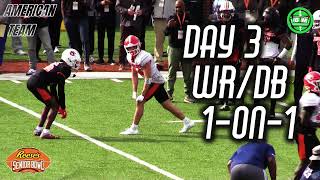 2024 Senior Bowl Coverage Day 3  WRvsDB  American Team 1 on 1 [upl. by Mehitable816]