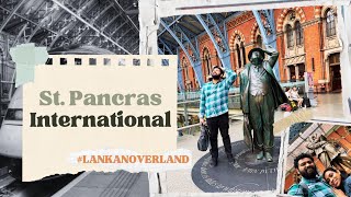 A walk through ST PANCRAS INTERNATIONAL Station in LONDON [upl. by Etnaid]