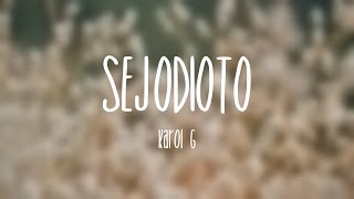 SEJODIOTO  Karol G Lyrics Version [upl. by Rehotsirhc573]