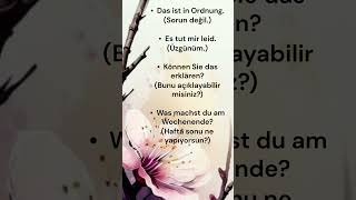 Was machst du am Wochenende deutsch english lernenmityoutube [upl. by Pegg732]