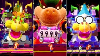 Yoshis Crafted World  All Bosses All Boss Challenges [upl. by Lesab]