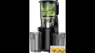 Cold Press Juicer Amumu Slow Masticating  Best cold press juicer under 200  juice machine [upl. by Lamberto]