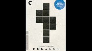 Dekalog Criterion Collection UNBOXING [upl. by Erdnuaed]