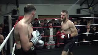 South Moreton Boxing Club Bout 3 Bobby Collard Vs Danny Heap [upl. by Nauqit]