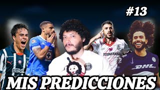 MIS PREDICCIONES JORNADA 13 APERTURA 2024  ligamx [upl. by Wrightson]