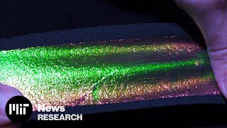 Stretchy colorshifting materials [upl. by Bartlet]