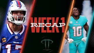 Week 1 Reactions  Takeaways  Updated Power Rankings  TNF Preview [upl. by Lanette]