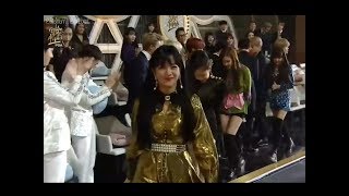 180110 BTS Reaction to BLACKPINK won BONSANG  GDA [upl. by Mieka]