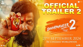 Dharmaveer 2  Trailer 2  Hindi  27 September  Pravin Tarde  Prasad Oak  Kshitish Date [upl. by Nissy]