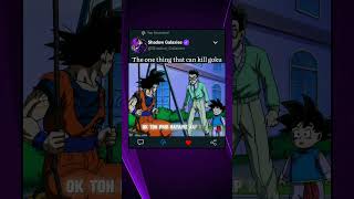 What if goku met hi match 💥💀 dbs db dbz anime shorts [upl. by Aitnauq]