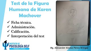 Test de la Figura Humana de Karen Machover adulto [upl. by Deden]