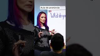 Pronunciando quotWhat do you doquot em Inglês  Teacher Elza [upl. by Drahsir]