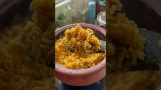 Prawn biryani  prawn pulao 🍤🤤seafood biryani trending ytshorts [upl. by Erinna]