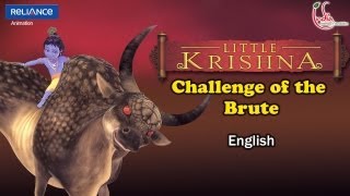 Little Krishna English  Episode 8 Challenge Of The Brute [upl. by Aisyla]