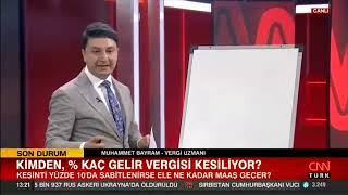 Hangi Maaşlardan Yüzde Kaç Gelir Vergisi Kesiliyor [upl. by Teufert7]