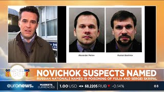 Novichok Suspects Named Russian nationals named in poisoning of Yulia and Sergei Skripal [upl. by Eirruc87]