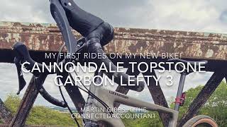 Cannondale Topstone Carbon Lefty 3 2021  First rides [upl. by Cofsky574]