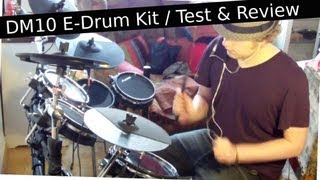 Alesis DM10 EDrum Kit  Elektronisches Schlagzeug  Electronic Drumset Test amp Review [upl. by Werby191]