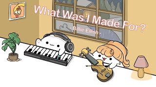 Billie Eilish  What Was I Made For cover by Bongo Cat 🎧 [upl. by Lennahs7]