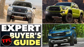 2022 Nissan Frontier vs Tacoma vs Ranger vs Colorado Heres How They Stack Up [upl. by Trahern]