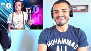 😱 OK HARRY  Harry Styles  Juice Lizzo cover in the Live Lounge  REACTION [upl. by Tichon]