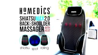 HoMedics Shiatsu Max 20 Massage Chair [upl. by Atterol771]