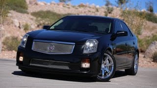 450 HP 2004 Cadillac CTSV Test Drive  Viva Las Vegas Autos [upl. by Acacia]