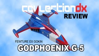 EX Gokin Gatchaman G5 Godphoenix Review  CollectionDX [upl. by Maridel]