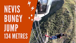 Bungy Jump New Zealand  Nevis Queenstown [upl. by Attoynek]