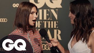 Emily Ratajkowski Looks Insane With Bare Midriff On GQ Red Carpet [upl. by Geier]