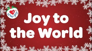 Joy to the World with Lyrics  Christmas Carol amp Song [upl. by Hutson399]