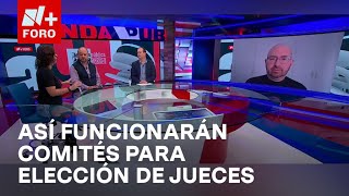 ¿Cómo funcionarán los comités para la elección de jueces  Agenda Pública [upl. by Hebe483]