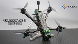 Volador II VD5 Quad Build Tutorial I Volador II VD5 Frame I FlyFishRC [upl. by Eyr]