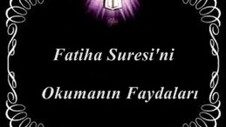 41 Fatiha Suresi Okumanın Fazileti  Kayıp Dualar [upl. by Joaquin]