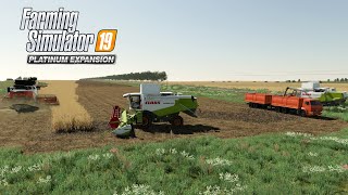 FS19 Timelapse 39 Большая уборочная в НовгородовкеClaas Lexion 560RSM Torum 770 Торум760 [upl. by Bathulda]