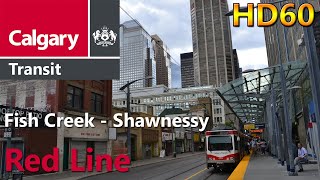 Calgary CTrain  Fish Creek to Shawnessy HD60 [upl. by Amorette]