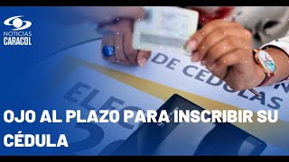 Lo que debe saber sobre la inscripción de cédulas para elecciones regionales 2023 [upl. by Felicdad]