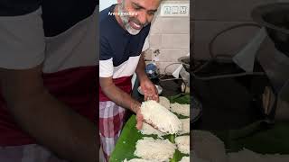 ഇടിയപ്പം  നൂൽ പുട്ട്  kasaragod traditional food amramedias food malayalam [upl. by Hunter975]