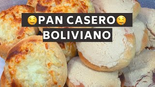 🥖🍞COMO HACER PAN CASERO AL ESTILO BOLIVIANOsuaveesponjoso y delicioso [upl. by Aymahs]