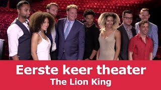 Castpresentatie in het Circustheater  The Lion King [upl. by Akenaj]