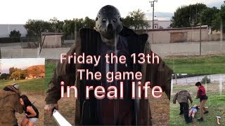 Friday the 13th the game in real lifefan film [upl. by Mosi]