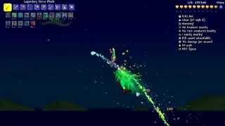 Terraria 13  Duke Fishron Expert Mode fight Melee [upl. by Attehcram]