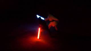 Live Epic Starwars Lightsaber Duels [upl. by Anneyehc]