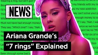 Ariana Grande’s “7 rings” Explained  Song Stories [upl. by Nylahsoj]