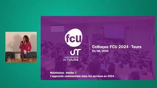 Colloque FCU 2024  Atelier 180s [upl. by Nnainot235]