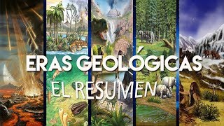 ERAS GEOLÓGICAS  EL RESUMEN Estudios421 [upl. by Ydnes]