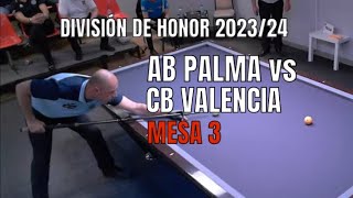 9ª J DIV HONOR AB PALMA vs CB VALENCIA  M 3  T 202324 [upl. by Nessej]