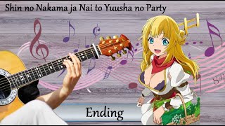 Tutorial Shin no Nakama ending Guitar [upl. by Lynden]