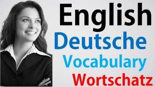 Video46 DeutschEnglisch Wortschatz Übersetzung German English Kostenlos Außerirdische [upl. by Agnew]